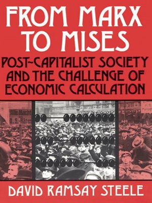 cover image of From Marx to Mises